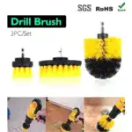 3-Piece Drill Brush Attachment Set