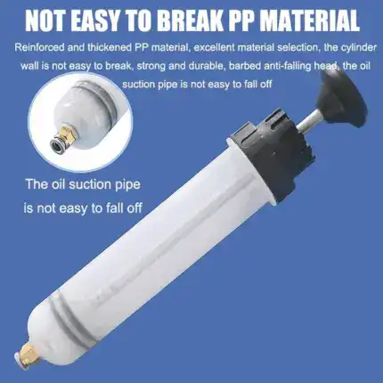 200ml Syringe Type Suction And Injection Dual-purpose Oil Change Tool Manual Oil Filling Device