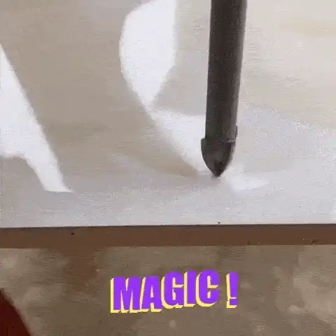 Drilling different materials