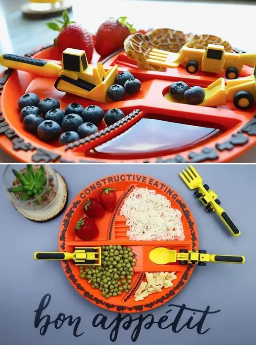 Kids enjoying a healthy meal